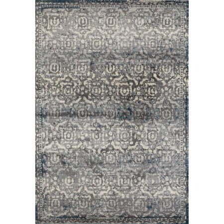 Standalone Novi Collection Morocco Woven Area Rug - Gray - 4 x 6 ft. ST2998381